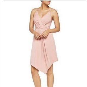 🌈 NWT! BCBG Coral Rose Asymmetrical Dress - So pretty!